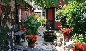 Why not get yourself a backyard fountain?