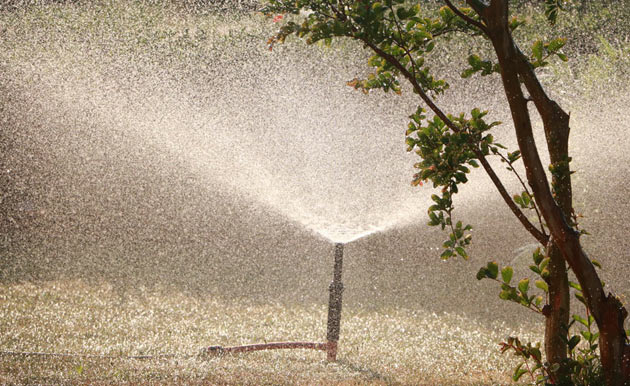 lawn sprinkler repair