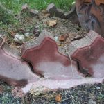 Brick garden edging made easy